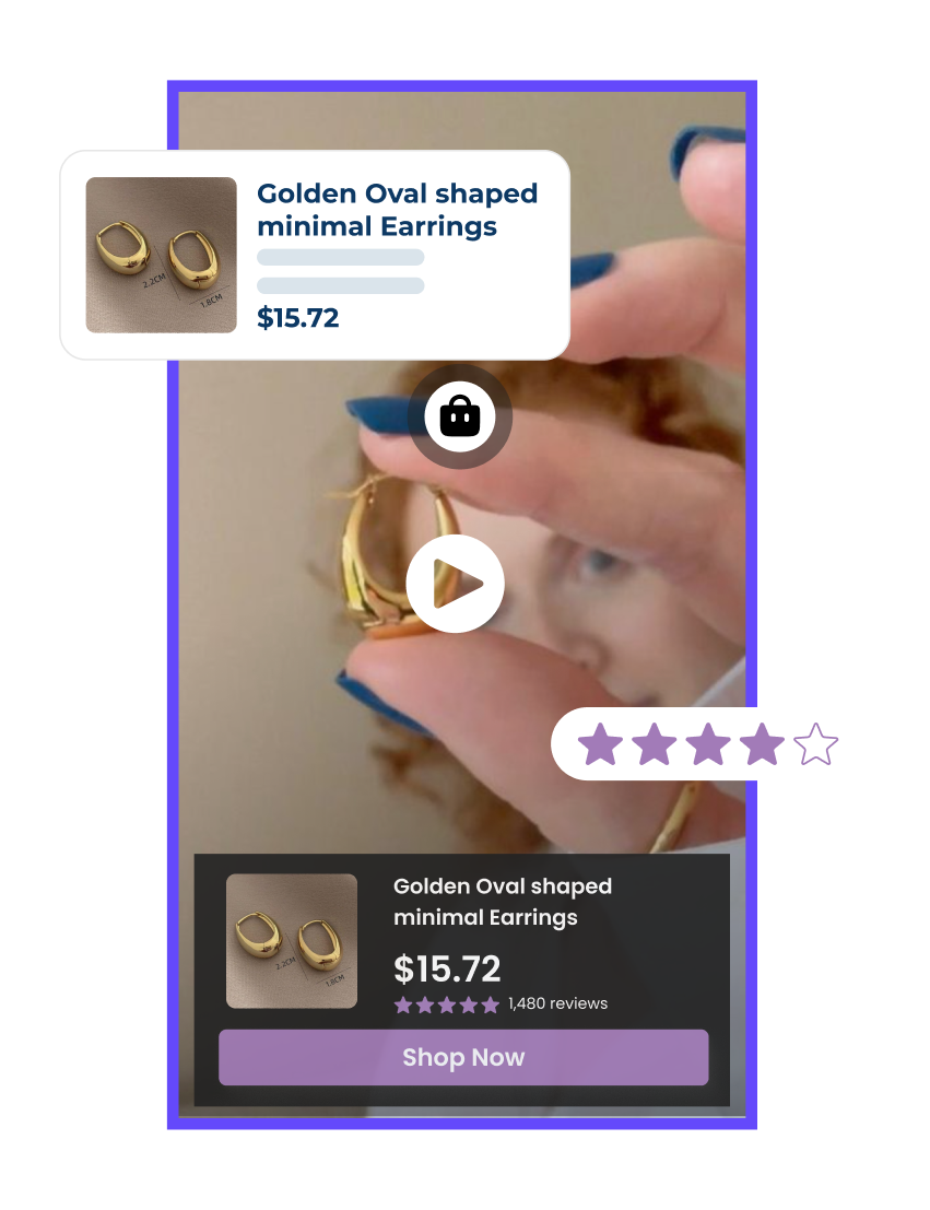Accessories + jewellery, Tap-to-shop