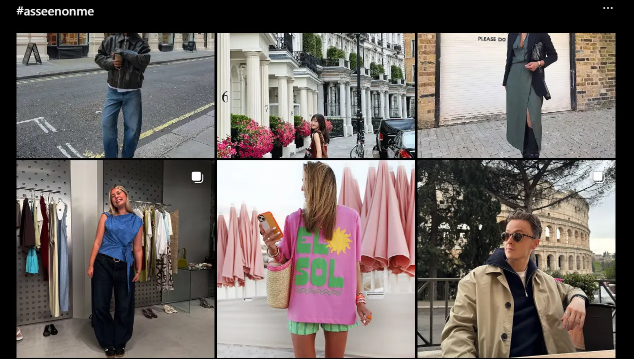 ASOS (UK): They Turned Their Shop into a Lookbook